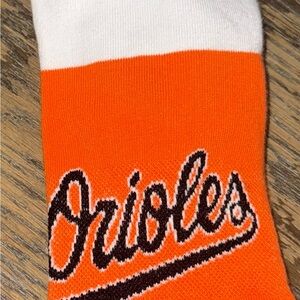 Stance Orange and White Casual Socks